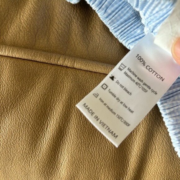 Rosalina Collections smocked beach scene blouse + bloomers. Gingham. Size 2/3 - Picture 16 of 16